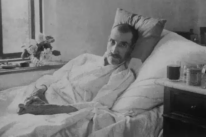 A última foto da vida de Alexander Grin