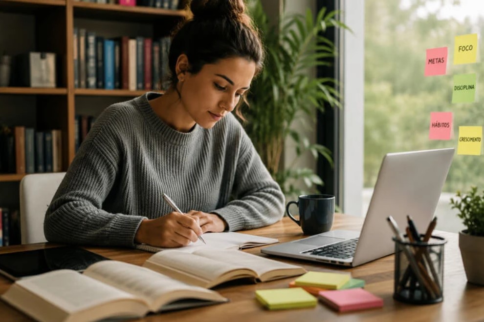 A combinação entre leitura e aprendizado prático